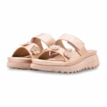 Golden Formal Slipper For Ladies PU0684 - View 3