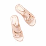 Golden Formal Slipper For Ladies PU0684 - View 5