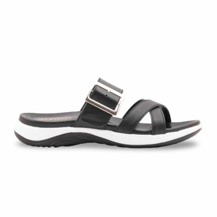 Black Formal Slipper For Women PU0686 - View 2