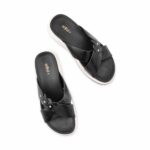 Black Formal Slipper For Ladies PU0692 - View 5