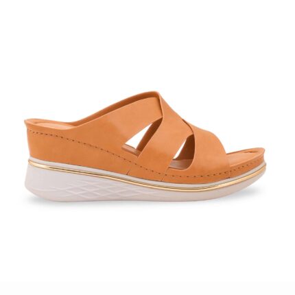 Mustard Formal Women Slipper PU0703 - View 2
