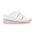 White Formal Slipper For Women PU0703 - View 2
