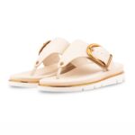 Cream Formal Slipper For Ladies PU0718 - View 3