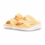 Yellow Formal Slipper For Ladies PU0727 - View 3