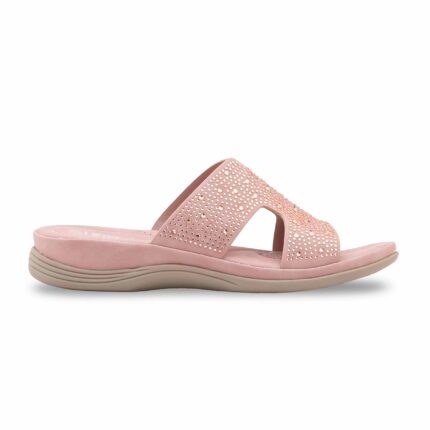 Pink Formal Slipper For Ladies PU0728 - View 2