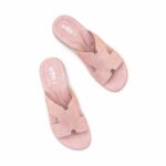 Pink Formal Slipper For Ladies PU0728 - View 5