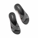 Black Formal Slipper For Ladies PU0730 - View 5
