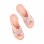 Peach Formal Slipper For Ladies PU0730 - View 5