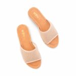 Beige Formal Women Slipper PU0733 - View 5