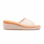 Beige Formal Women Slipper PU0733 - View 2
