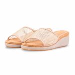 Beige Formal Women Slipper PU0733 - View 3
