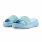 Sky Blue Formal Slipper For Women PU0737 - View 3