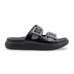 Black Formal Slipper For Ladies PU0738 - View 2