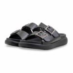 Black Formal Slipper For Ladies PU0738 - View 3