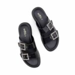 Black Formal Slipper For Ladies PU0738 - View 5