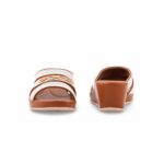 Tan Formal Slipper For Ladies PU0741 - View 4