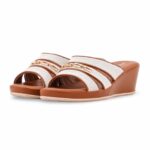 Tan Formal Slipper For Ladies PU0741 - View 3