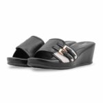 Black Formal Slipper For Ladies PU0742 - View 3