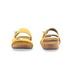 Mustard Formal Slipper For Ladies PU0747 - View 4