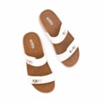 White Formal Slipper For Ladies PU0747 - View 5