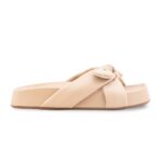 Beige Formal Slipper For Women PU0760 - View 2
