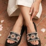 Black Formal Slipper For Ladies PU0762 - View 1