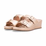 Golden Formal Slipper For Ladies PU0763 - View 3