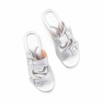 Silver Formal Slipper For Ladies PU0763 - View 5