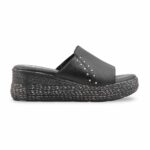 Black Formal Slipper For Women PU0771 - View 2