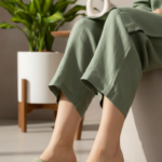 Green Formal Slipper For Ladies PU0781 - View 1