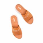 Mustard Formal Slipper For Ladies PU0793 - View 5