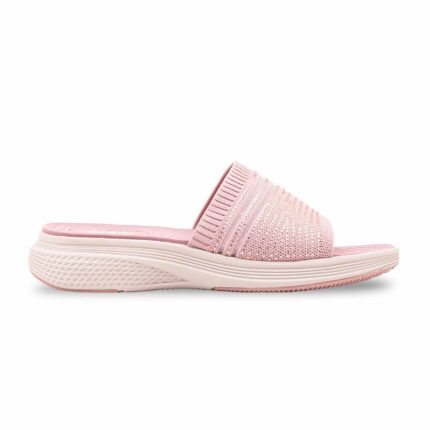 Pink Formal Slipper For Ladies PU0793 - View 2