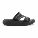 Black Formal Slipper For Ladies PU0800 - View 2