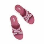Maroon Formal Slipper For Ladies PU0801 - View 5