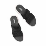 Black Formal Slipper For Ladies PU0811 - View 5