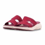 Maroon Formal Slipper For Ladies PU0811 - View 3