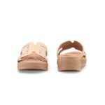 Beige Formal Slipper For Women PU0818 - View 6