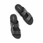 Black Formal Slipper For Ladies PU0827 - View 5