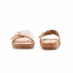 Golden Formal Slipper For Ladies PU0830 - View 4