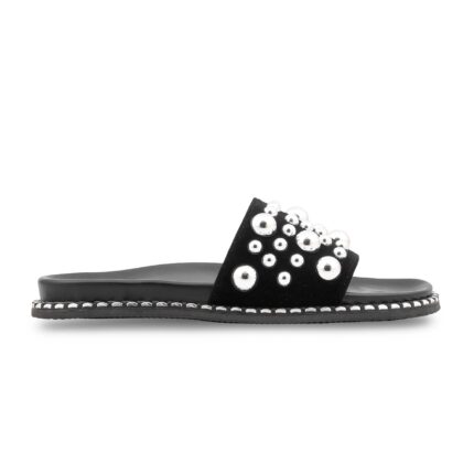 Black Formal Slipper For Women PU0839 - View 2