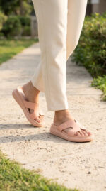 Pink Formal Slipper For Women PU0858 - View 2
