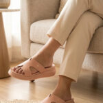 Pink Formal Slipper For Women PU0858 - View 1