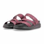 Maroon Formal Women Slipper PU0861 - View 3