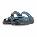 Teal Blue Formal Women Slipper PU0861 - View 3
