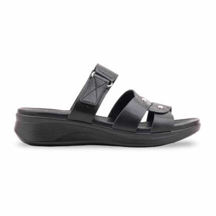 Black Formal Women Slipper PU0869 - View 2