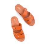 Tan Formal Women Slipper PU0869 - View 5