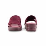 Maroon Formal Slipper For Women PU0872 - View 4