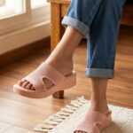 Pink Formal Slipper For Women PU0872 - View 1