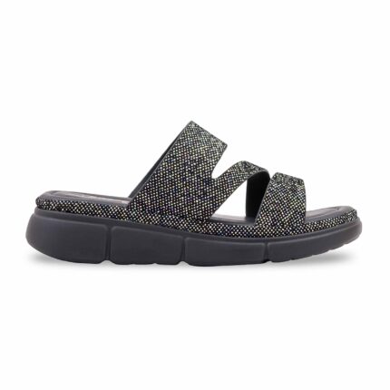 Blue Formal Slipper For Ladies PU0873 - View 2