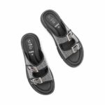 Black Formal Slipper For Ladies PU0880 - View 5